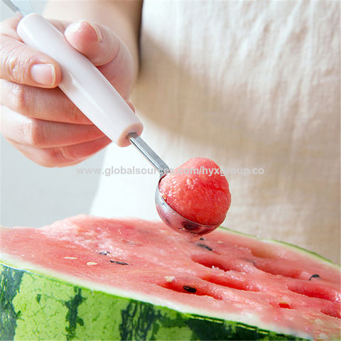 Watermelon Melon Fruit Scooper Dig Ball Ice Cream Digger Scoop Tools Spoon  Cookie Melon Baller Scoop