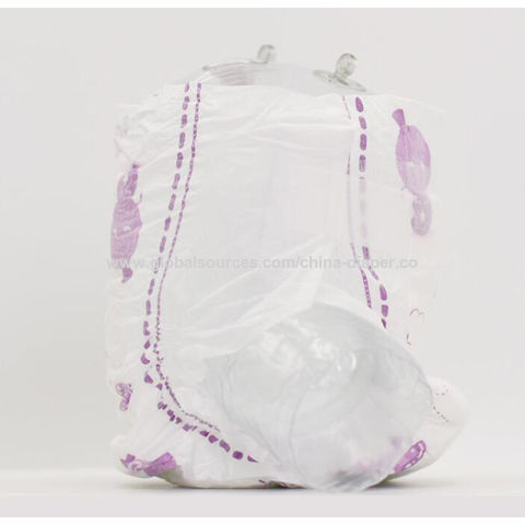 Couche de bébé en plastique jetables Dispoasable PE sacs sac sacs