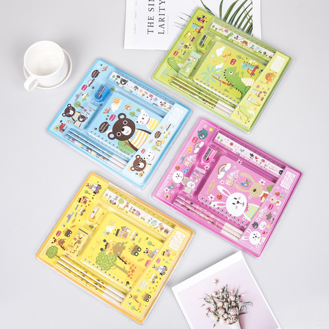 Buy Wholesale China Cute Stationery Set For Children, Hot Sale Kids  Stationery Gift Set, Coloured Gel Pens Set & Stationery Set at USD 0.75