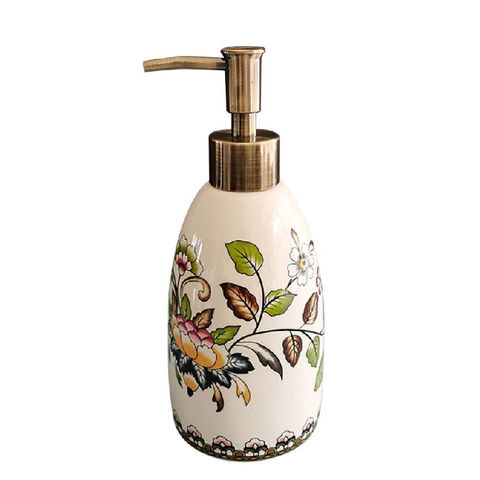 Buy Wholesale China Luxury Eurpean Style Wholesale Shower Dispenser Home  Decor Bath Set Ceramic Liquid Soap Dispenser & Luxury Ceramic Soap Dispenser  at USD 2.2