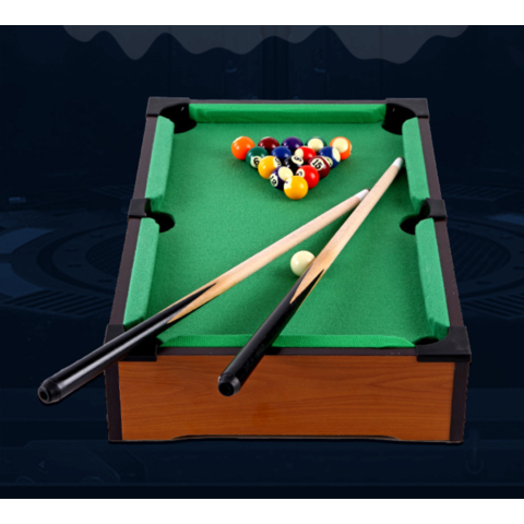 Buy Wholesale China Mini Tabletop Pool Set-billiards Includes Game Balls,sticks,chalk,brush  And Triangle, Billiards Game & Billiards Game at USD 7.8