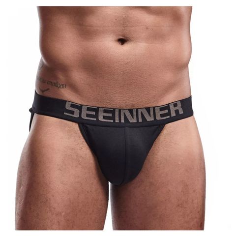 Slip Seeinner Men's Underwear Sexy Youth Cotton Solid Color Men's