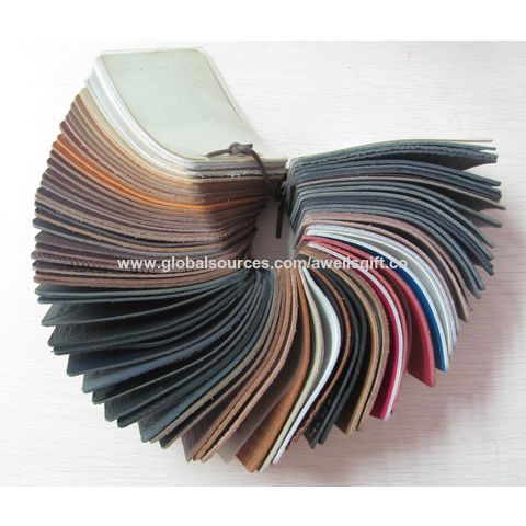 Hot Sale PU Small Leather Patch for Garment Custom Logo Real