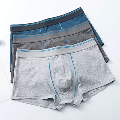 Mens Sexy Boxers U Shape Elephant Trunk Panties Mens Four Corner Boxer  Shorts 2 Pack