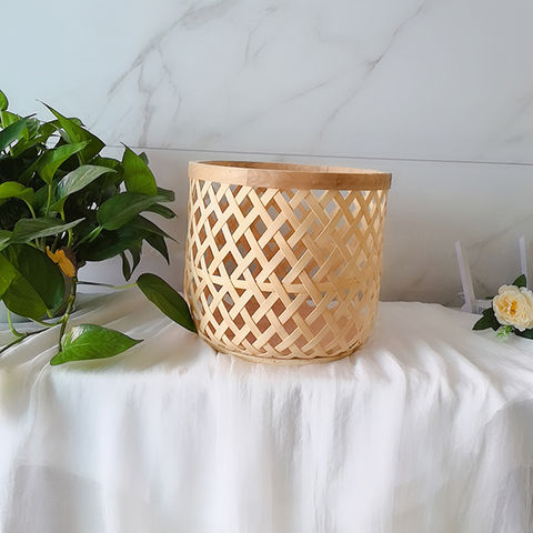 hot wholesale cheap bamboo storage woven