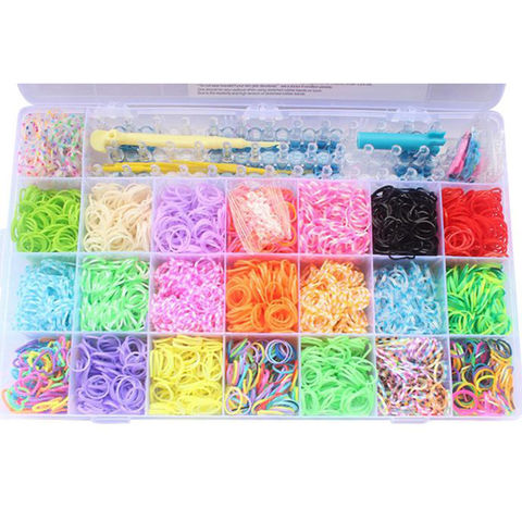 Buy Wholesale China 4500 Pcs Assorted Premium Bracelet Diy Kit Colorful Loom  Bands Set For Bracelet Making Kit & Poms Pipe Cleaners Beads Set at USD 3.5