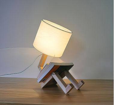 Corn Cute Desk Lamp - Creative Table Lamp With Wood Base Changeable Shape Desk  Lamp for Bedroom, Study, Office, Kids Room 