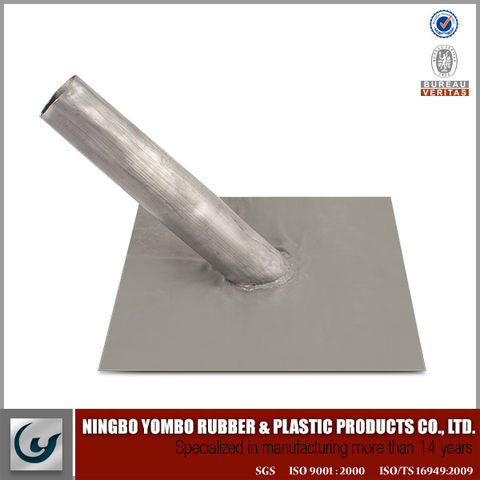 Cubiertas de juntas de expansión para techos de aluminio reforzado, impermeables y de alta calidad, con tapajuntas para tuberías de techo