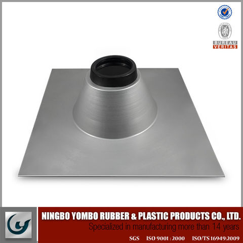 Cubiertas de juntas de expansión para techos de aluminio reforzado, impermeables y de alta calidad, con tapajuntas para tuberías de techo
