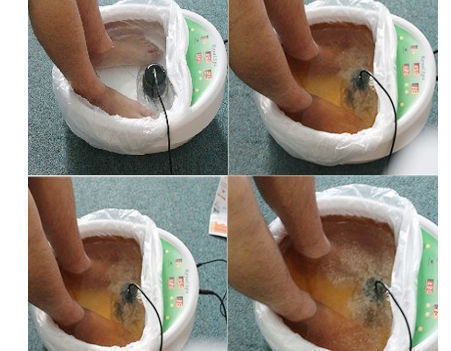 Ionic Detox Foot Bath Basin Spa Tub Machine Massager – The Salon
