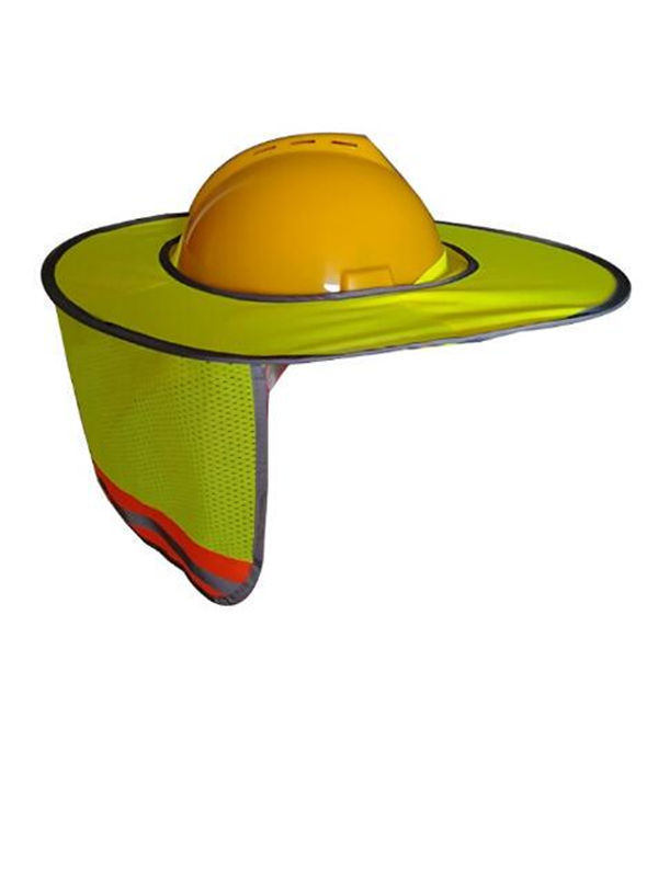 Construction Safety Hard Hat Neck Shield Helmet Sun Shade Reflective Cover Kits