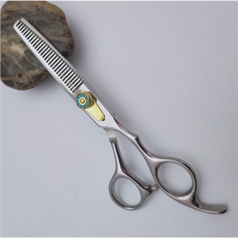 Steel Wig Cutting Scissors - Plain Edge