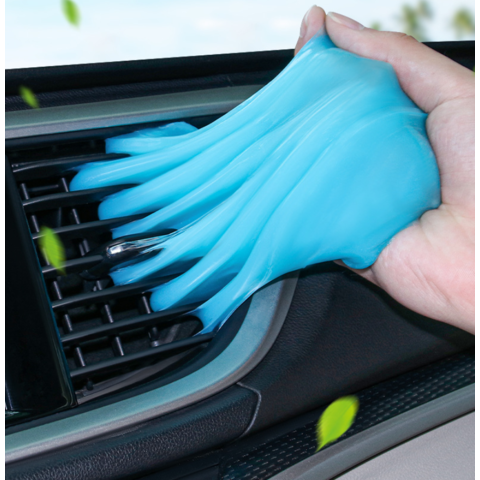 Gel de Limpeza para Carro, Kit de Limpeza Automotiva Universal para Detalhamento, Limpador de Pó e Fendas para Carros