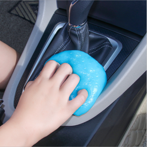 Gel de Limpeza para Carro, Kit de Limpeza Automotiva Universal para Detalhamento, Limpador de Pó e Fendas para Carros