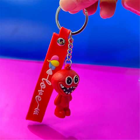 Keychain poppy playtime Huggy Waggy Keychain PVC Silicone Push Pop