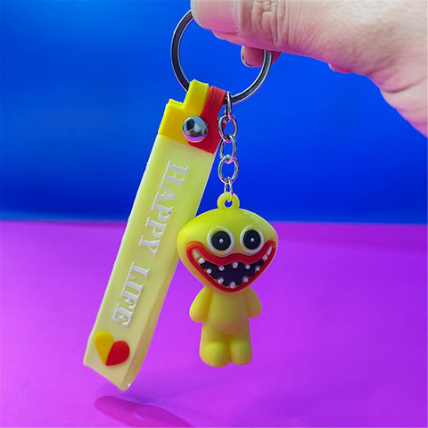 2021 Woman Cute Animal Dog Keychain Fashion Key Chain Ring For Man/Kids  Creative Car Bag Phone Pendant Gift