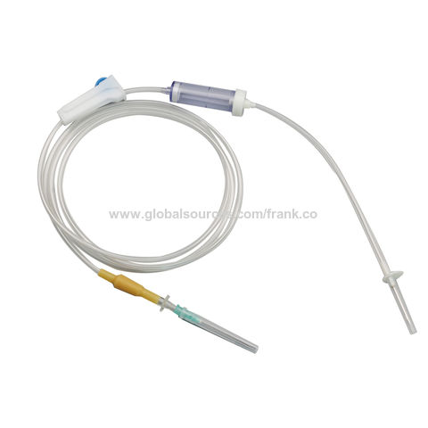 Set Infus Sekali Pakai, Terbuat dari Polypropylene