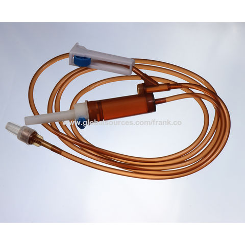 Set Infus Sekali Pakai, Terbuat dari Polypropylene