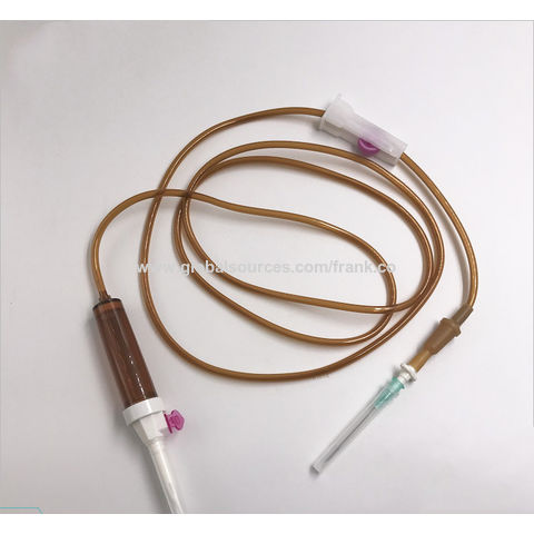 Set Infus Sekali Pakai, Terbuat dari Polypropylene