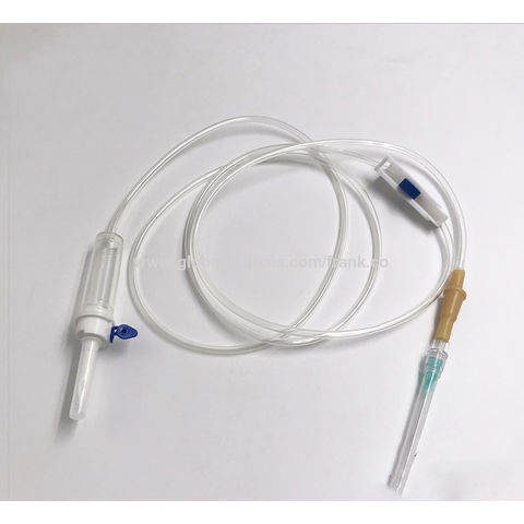 Set Infus Sekali Pakai, Terbuat dari Polypropylene