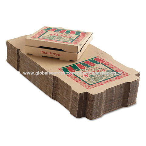 Factory Hot Selling Pizza Box, 12', 14', Custom Size, Corrugated