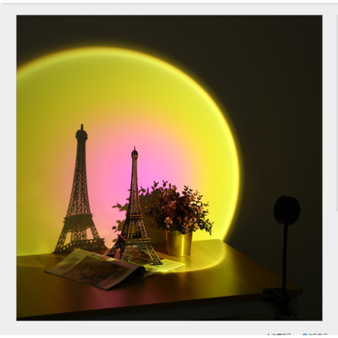 Buy Wholesale China Sunset Lamp Projection,led Mellow Floor Lamp