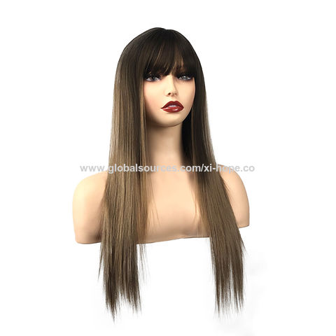 Wholesales Synthetic Wig 100 Virgin Human Hair Wig Vendor Lace Wig