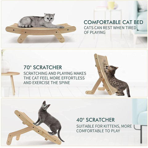 Oval Extra-Large Cat Scratching Board Scratcher Pad Lounge for Cat