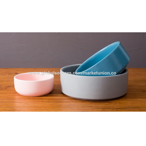 Modern Ceramic Dog Bowls from KIND