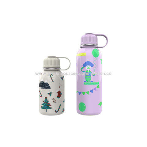 Stainless Steel Baby Milk Bottle, Vacuum-insulated Flask With