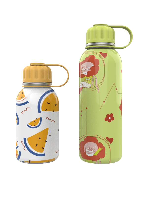 Buy Wholesale China 350ml Custom Logo Stainless Steel Thermos Kids Water  Bottle Cartoon For School Children & Kids Water Bottle at USD 2.6