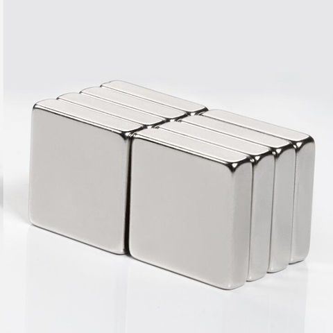 Buy Wholesale China Rectangular Neodymium Magnet Super Strong N35 N40 N52h  N55 N54h & Square Magnetic Block Neodymium Magnet at USD 0.1