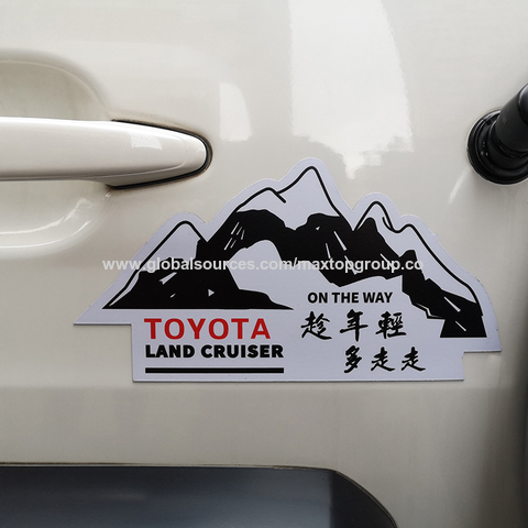 Buy Wholesale China Maker Logo Decal Waterproof Vinyl Custom Bumper Car  Stickers & Car Stickers at USD 0.01