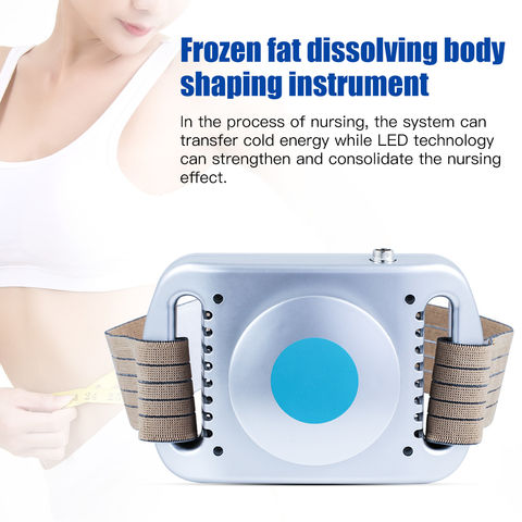 Fat Burning Weight Loss Freezing Belt Machine Cooling Pad For Body Slimming  Anti Fat Cold Therapy Massager