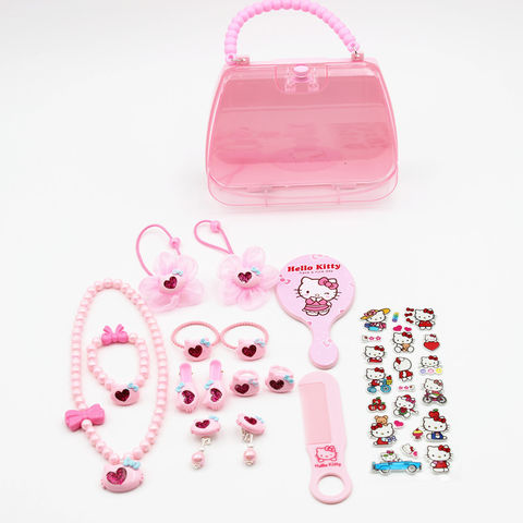 Ensemble de bijoux perle avec pendentif Hello Kitty • Enfant World
