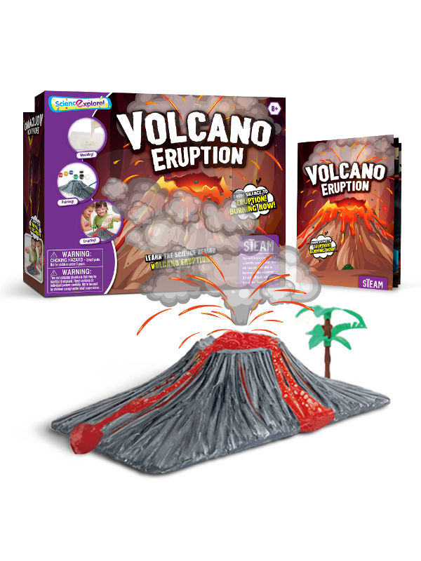 Volcano Eruption Kit DIY Experimental Fun Toy Gift Science Project STEM US 