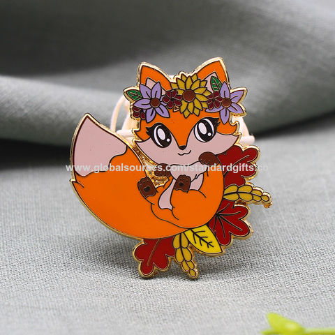 Buy Wholesale China Factory Manufacturer Custom Soft Enamel Glitter Anime  Cartoon Lapel Pins Metal Badge Hard Enamel Pin & Lapel Pins at USD 0.1