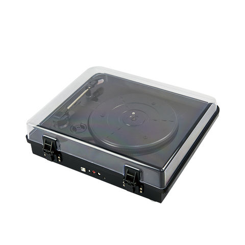 DIGITNOW Tocadiscos Bluetooth con altavoz estéreo, convertidor de vinilo LP  a MP3 con CD, casete, radio, entrada auxiliar y codificación USB/SD