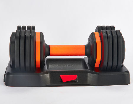 Adjustable dumbbells with rack CE RoHS Certification Europe US UK Registered Patent In Amazon Sell supplier