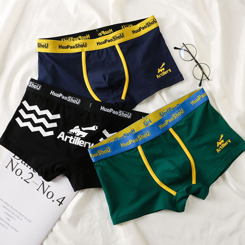 Buy China Wholesale Men Underwear Multi Size Modern Soft Loose Draw String  Elastic Band Men Boxer Briefs Underwear & Underwear Briefs $1.28