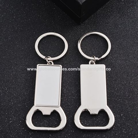 Sublimation Refrigerator Magnets Keychain Bottle Opener Blanks Key