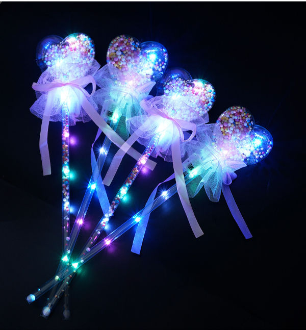 Buy Wholesale China Luminous Balloon Stick Led Lollipop Stick Toys Light Up  Candy Glow Sticks Flashing Fairy Wand Stick & Led Glow Stick at USD 0.45