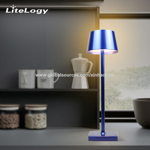 Simply - Lampe de bureau LED avec chargeur sans fil - noir