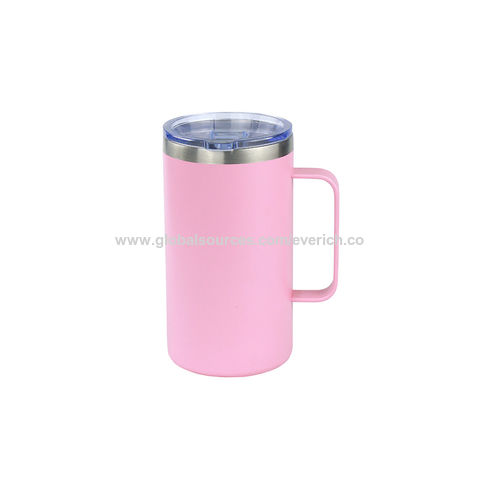 Buy Wholesale China Double Wall Stainless Steel Cup Coffee Tumbler Insulated  Travel Mugs With Spill-proof Lid & Tumbler at USD 2.65