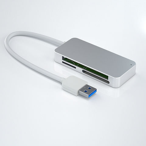 Adaptateur de lecteur de carte mémoire portable Usb 3.0 en aluminium pour  carte Micro Sd / adaptateur de lecteur de carte tf