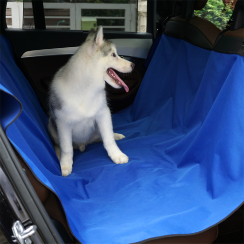 Foldable Dog Car Seat with Waterproof Pad Dog Hammock Adjustable Backseat  Safety Belt Pet Carrier for