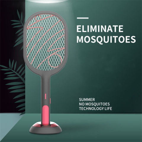 Lámpara antimosquitos, mosquitera y raqueta 3 en 1, matamoscas eléctrico - Control de plagas B2B
