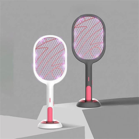 Lámpara antimosquitos, mosquitera y raqueta 3 en 1, matamoscas eléctrico - Control de plagas B2B
