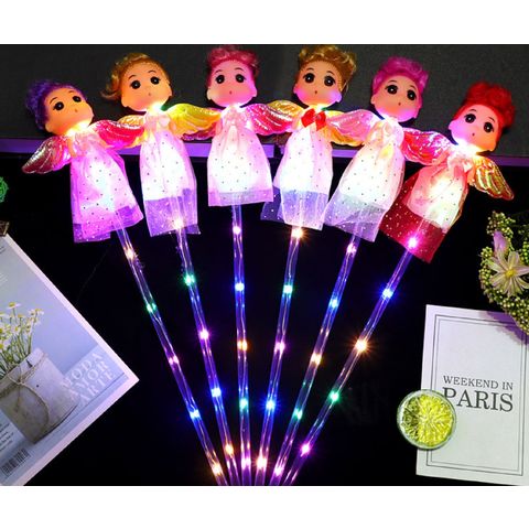Glow novelties led flash wave ball glow stick christmas children glowing toy love magic star ball