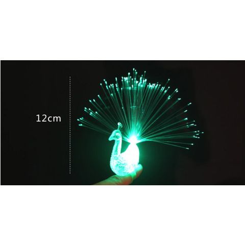 Promotion Gift LED Flashing Lanyards LED Glowing Lanyards animal peacock In The Dark Bright Color